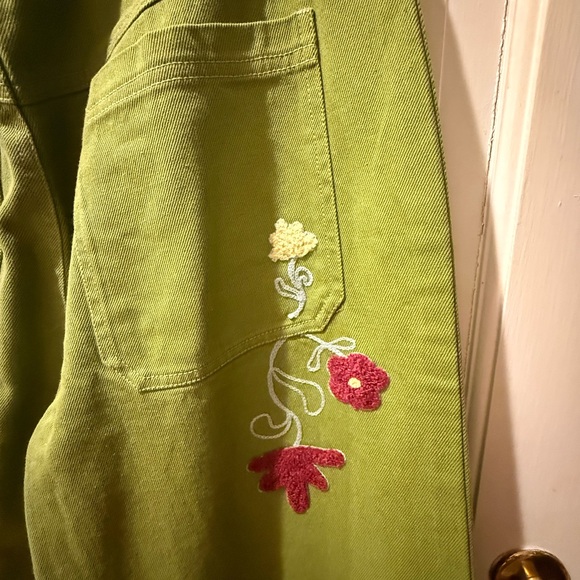 Free People We The Free Summer Bloom embroidered Jeans 
Size 32 - Picture 10 of 15